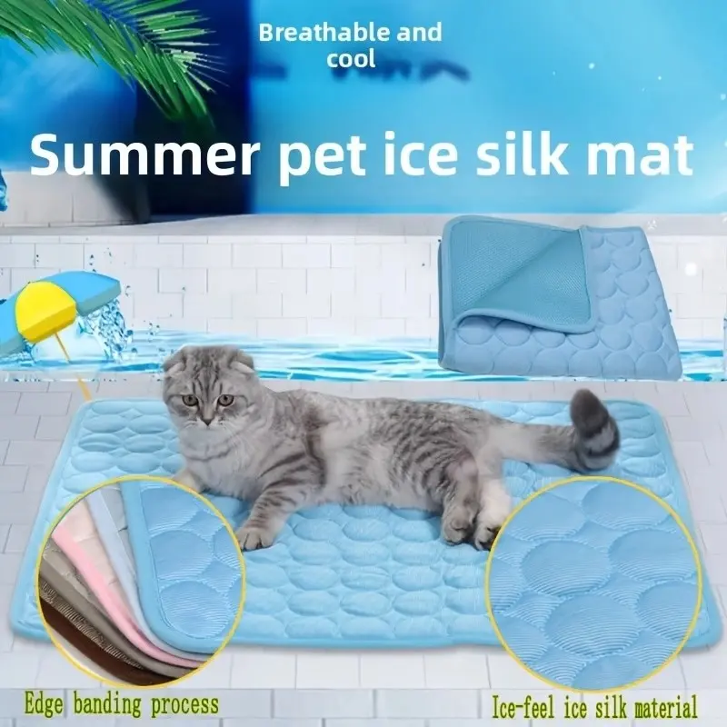 Dog Cooling Mat - Alfombra Refrescante de Seda de Hielo