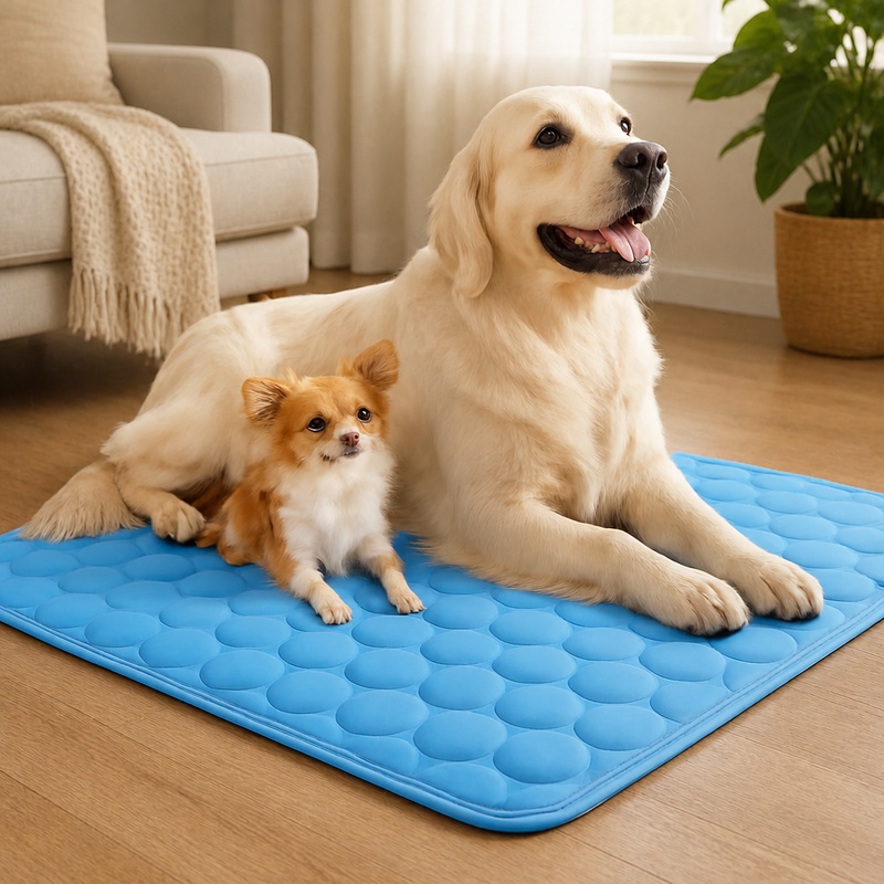 Dog Cooling Mat - Colchoneta Refrescante de Seda Helada para