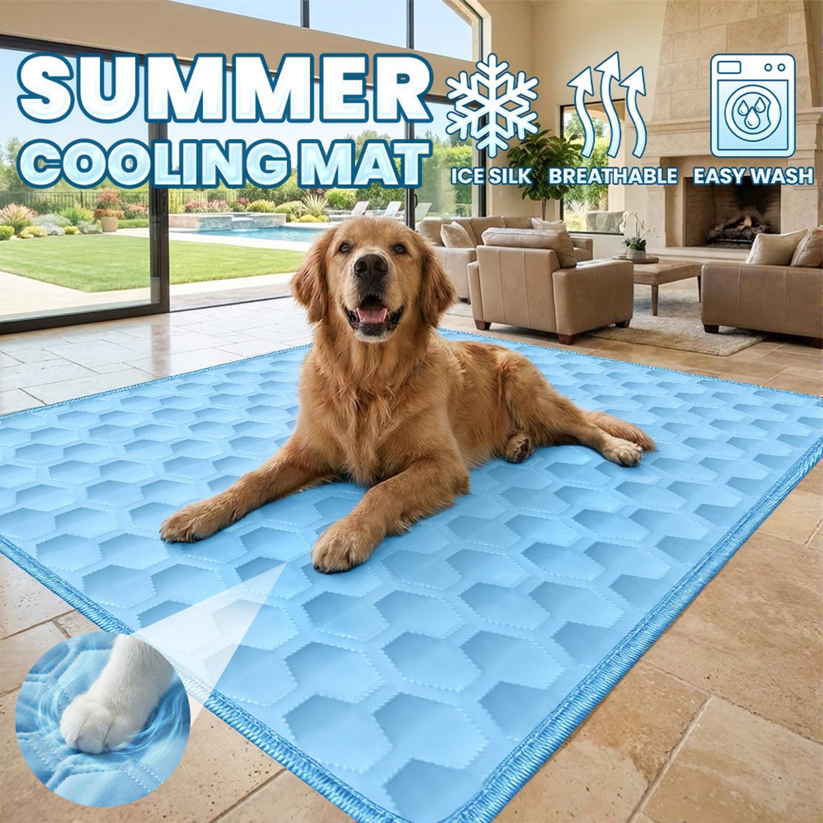 Dog Cooling Mat - Alfombra refrescante para perros, cojín resistente