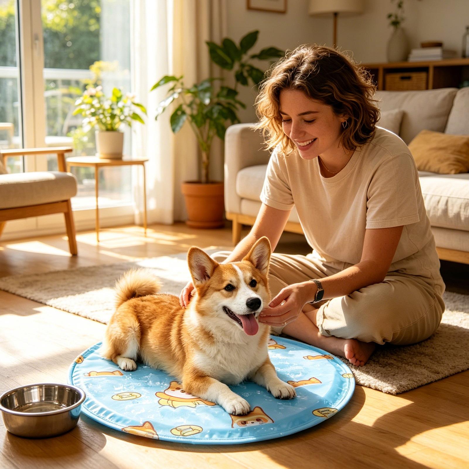 Alfombra de Gel Refrigerante p - Dog Cooling Mat reseña y precio