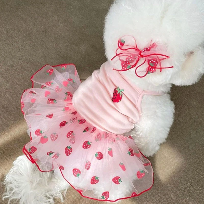 Lindo Vestido para Perros Pequ - Pet Supplies York reseña y precio