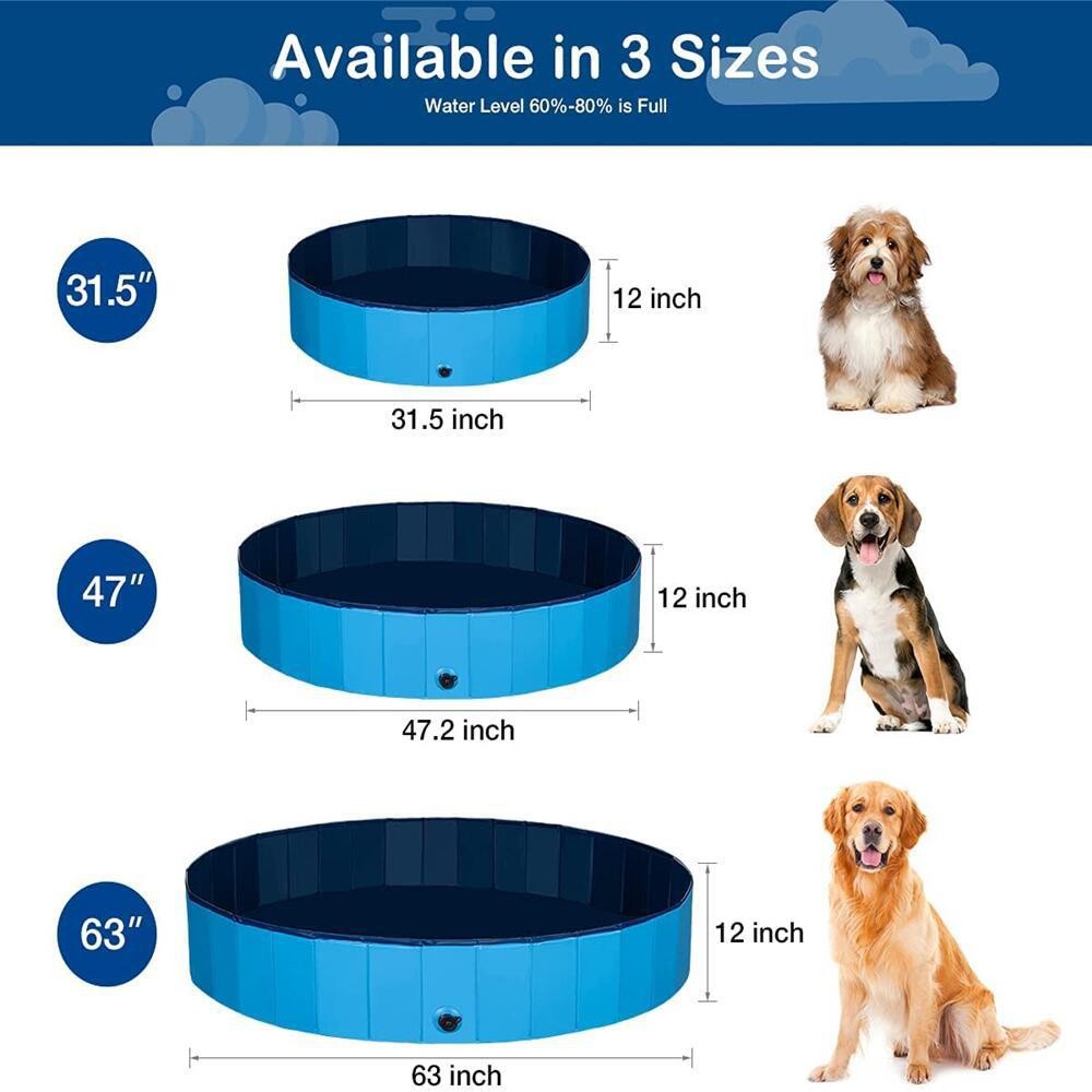 Piscina Plegable para Perros,  - Dog Cooling Mat reseña y precio