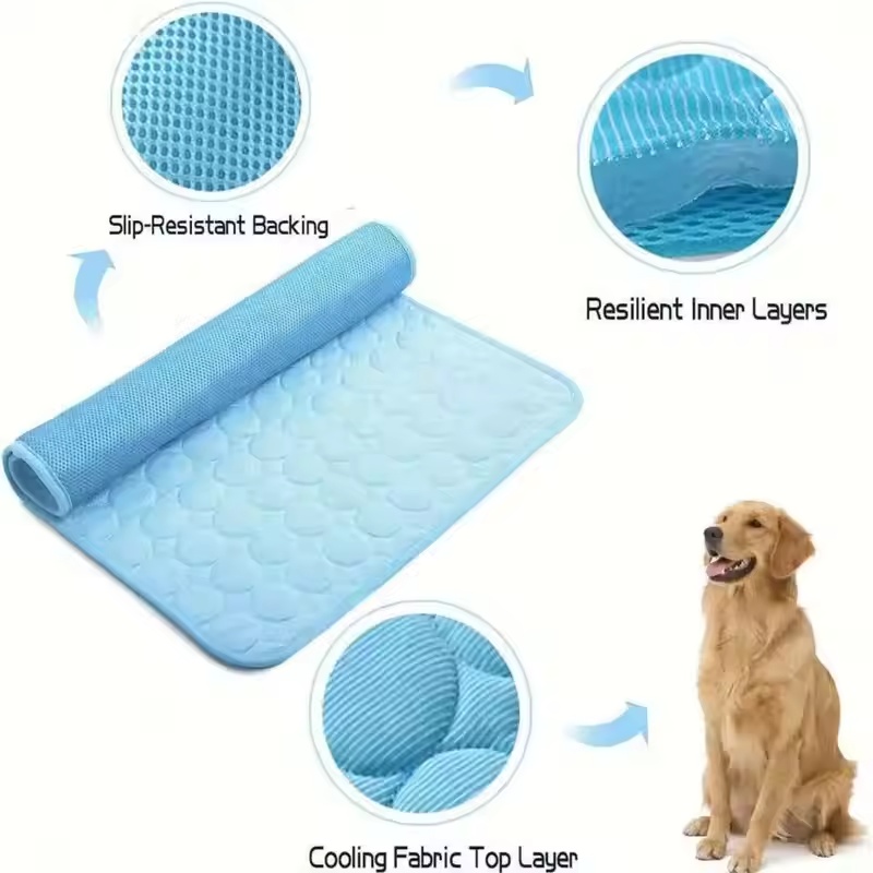 Colchoneta Refrescante de Seda - Dog Cooling Mat reseña y precio