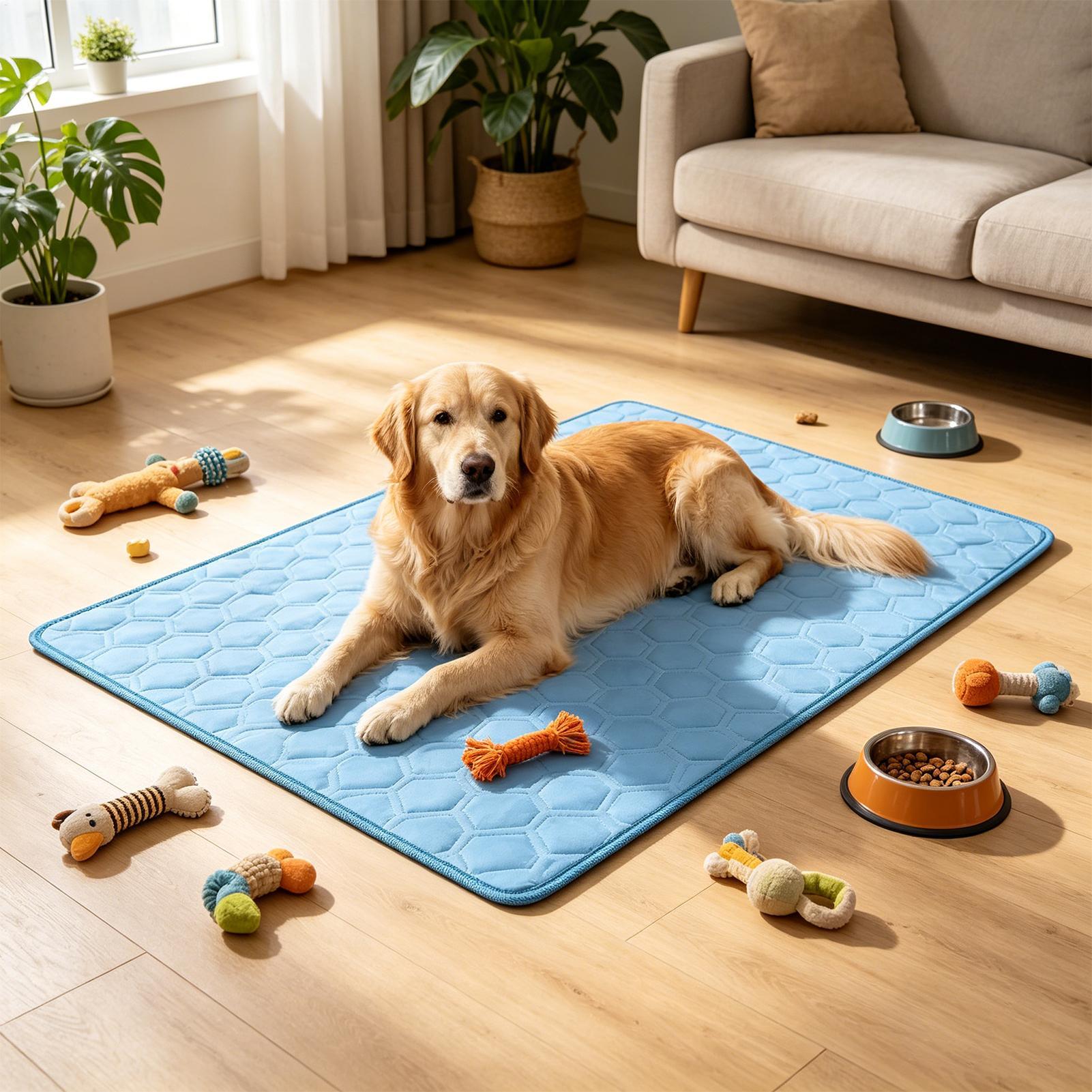 Alfombra refrescante para masc - Dog Cooling Mat reseña y precio