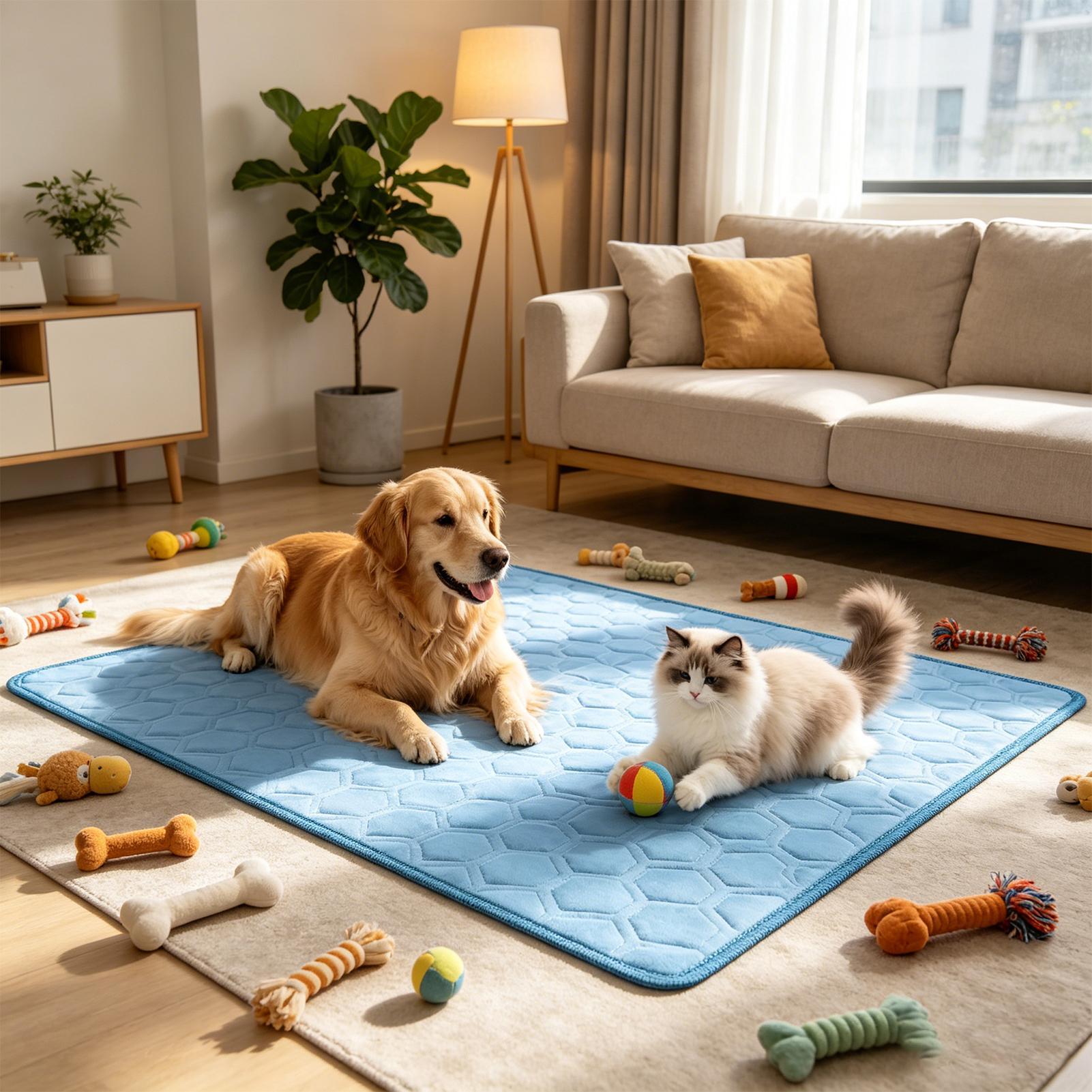 Alfombra refrescante para perr - Dog Cooling Mat reseña y precio