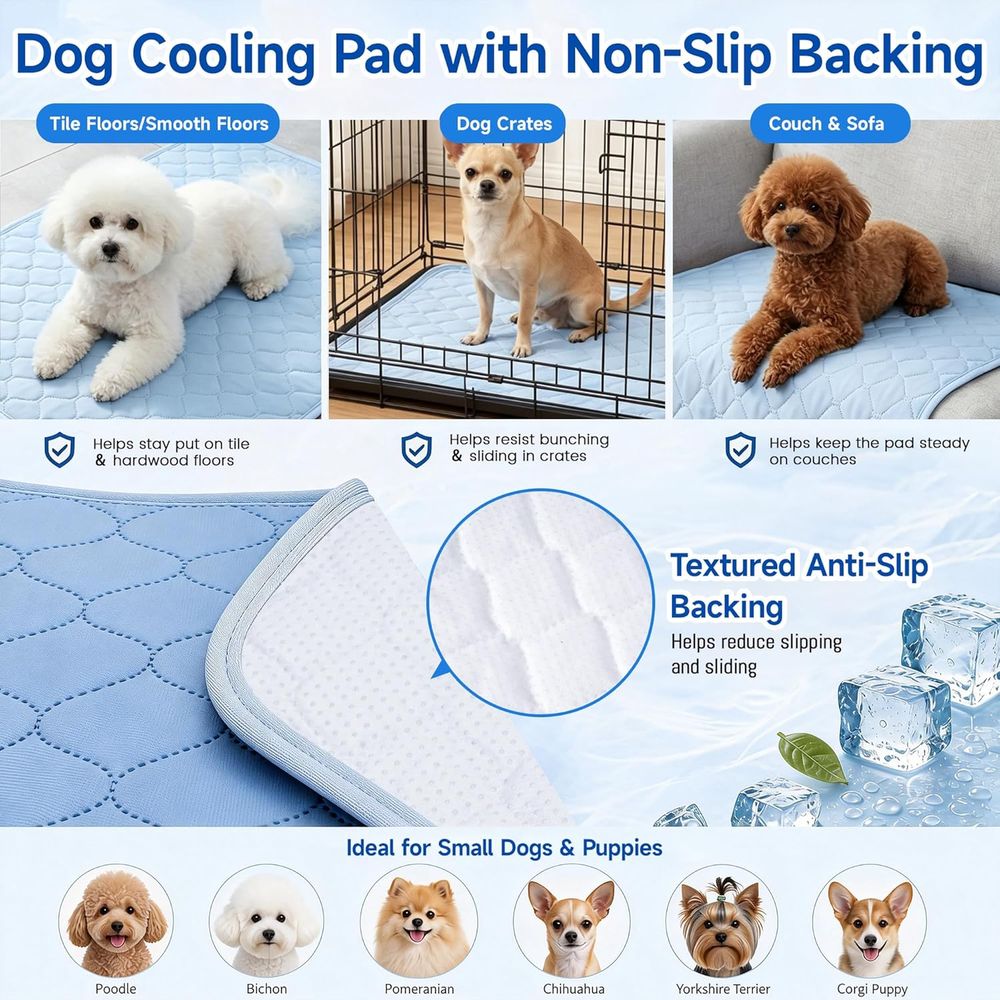 Alfombra Refrigerante para Per - Dog Cooling Mat reseña y precio