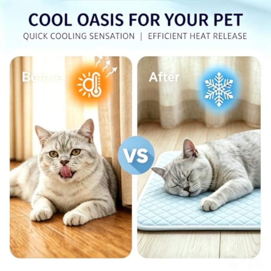 Alfombra Refrigerante para Per - Dog Cooling Mat reseña y precio