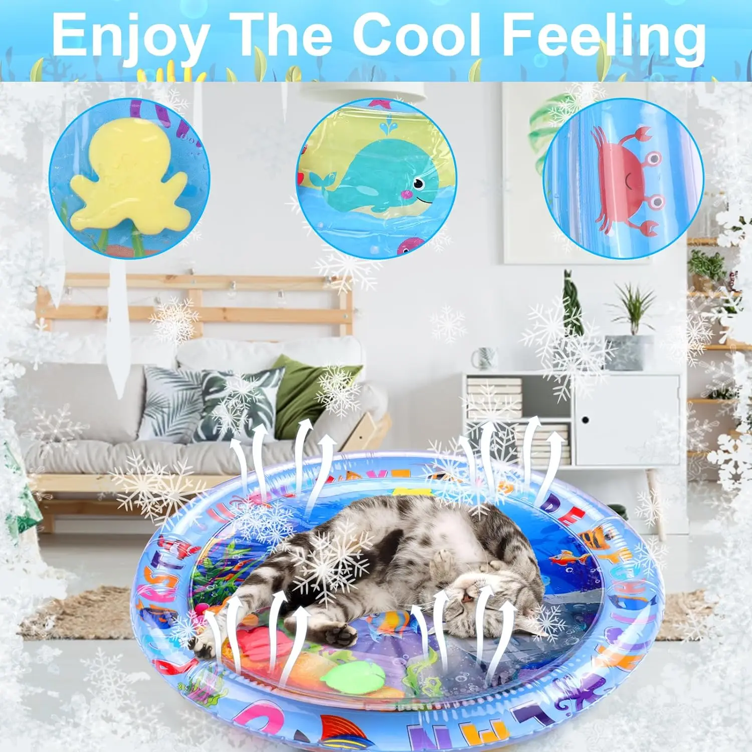 Alfombra de Agua Engrosada par - Dog Cooling Mat reseña y precio