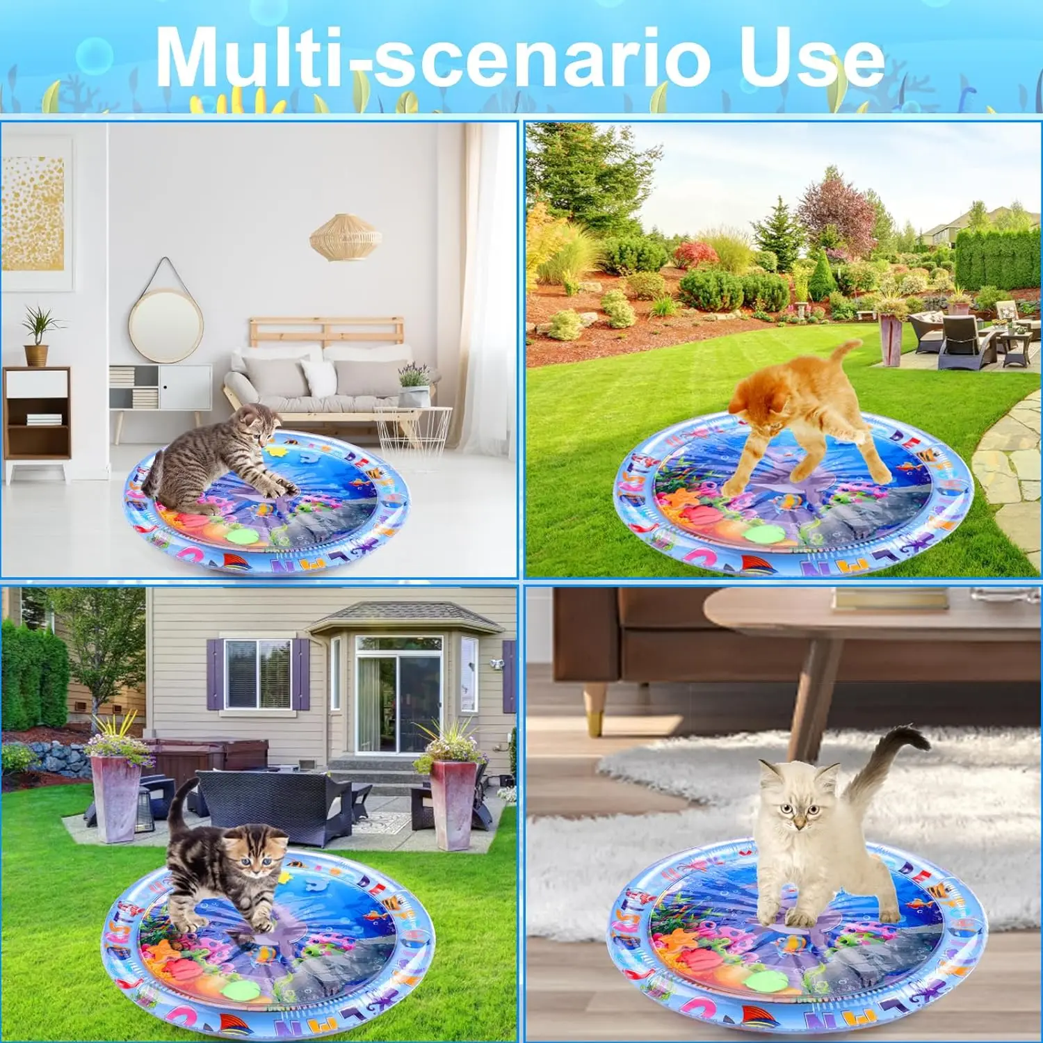 Alfombra de Agua Engrosada par - Dog Cooling Mat reseña y precio