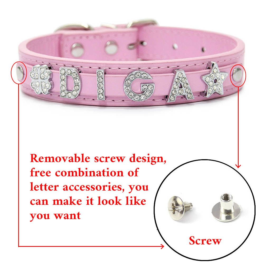 Collar de piel sintética con l - Pet Supplies Wholesale reseña y precio